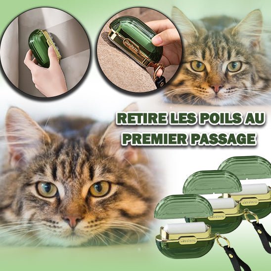 PoilBuster™ | Brosse Anti Poil Double - Chat-ons