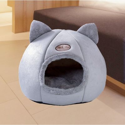 Niche pour chat | ComfyHouse™ Gris, Large - Chat-ons